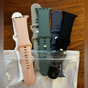 Smartwatch Band Set - Apple Watch compatible- Set of 6 NEW